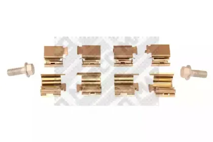 9315 MAPCO Комплектующие, колодки дискового тормоза