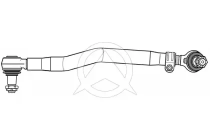 14533 SIDEM Продольная рулевая тяга