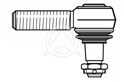 62331 SIDEM Наконечник поперечной рулевой тяги