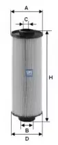 26.004.00 UFI Топливный фильтр