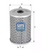 26.618.00 UFI Топливный фильтр