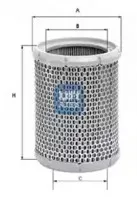 27.824.00 UFI Воздушный фильтр