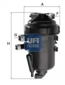 55.144.00 UFI Топливный фильтр
