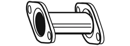 02747 WALKER Труба выхлопного газа