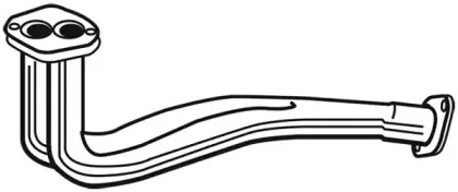 02796 WALKER Труба выхлопного газа