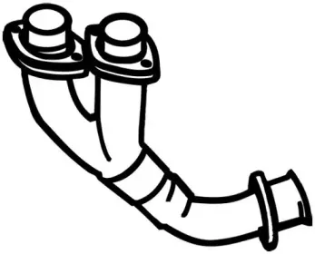 04051 WALKER Труба выхлопного газа