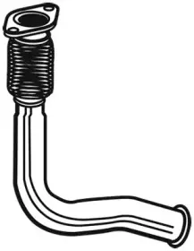 07178 WALKER Труба выхлопного газа