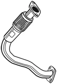 07181 WALKER Труба выхлопного газа