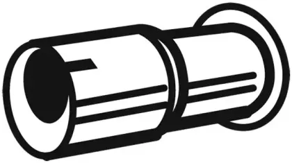 07187 WALKER Труба выхлопного газа