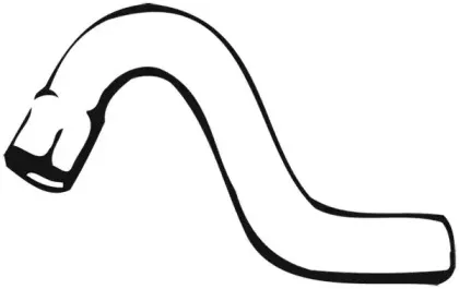 08156 WALKER Труба выхлопного газа