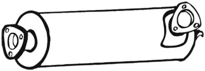 08321 WALKER Средний глушитель выхлопных газов