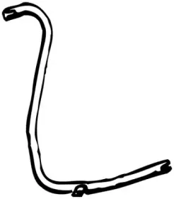 08451 WALKER Труба выхлопного газа