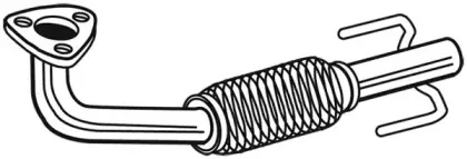 10536 WALKER Труба выхлопного газа