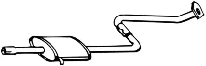 12398 WALKER Предглушитель выхлопных газов