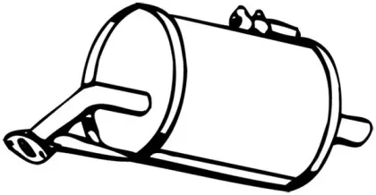 13274 WALKER Глушитель выхлопных газов конечный