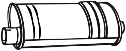 14505 WALKER Глушитель выхлопных газов конечный