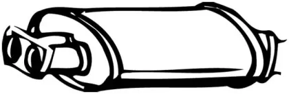 14509 WALKER Предглушитель выхлопных газов