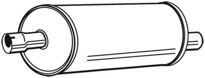 14833 WALKER Средний глушитель выхлопных газов