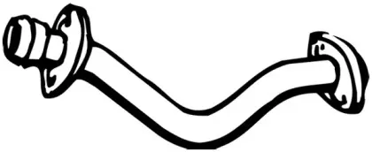 16534 WALKER Труба выхлопного газа