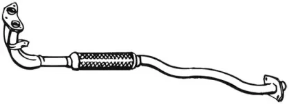 16604 WALKER Труба выхлопного газа