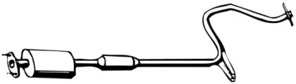 16611 WALKER Средний глушитель выхлопных газов
