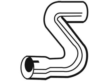 16837 WALKER Труба выхлопного газа