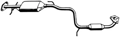 16941 WALKER Средний глушитель выхлопных газов