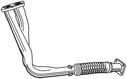 17597 WALKER Труба выхлопного газа