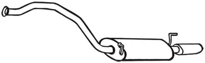 17862 WALKER Глушитель выхлопных газов конечный