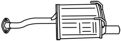 18761 WALKER Глушитель выхлопных газов конечный