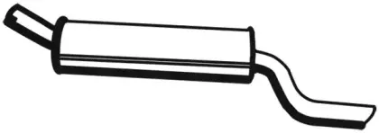 19357 WALKER Глушитель выхлопных газов конечный