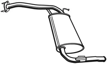 21142 WALKER Глушитель выхлопных газов конечный