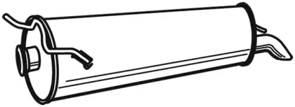 21213 WALKER Глушитель выхлопных газов конечный