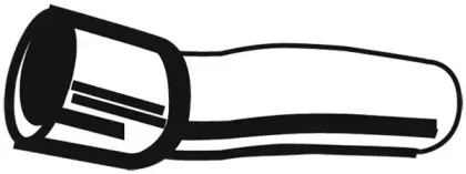 21446 WALKER Труба выхлопного газа