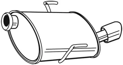 21475 WALKER Глушитель выхлопных газов конечный