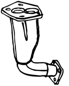 21535 WALKER Труба выхлопного газа