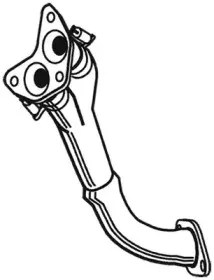 21538 WALKER Труба выхлопного газа