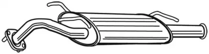 21769 WALKER Глушитель выхлопных газов конечный
