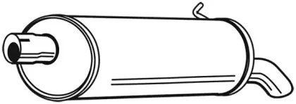 21953 WALKER Глушитель выхлопных газов конечный