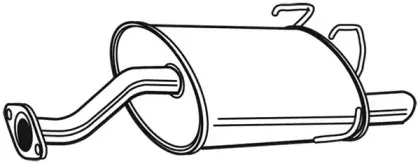 22201 WALKER Глушитель выхлопных газов конечный