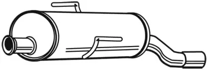 22501 WALKER Глушитель выхлопных газов конечный