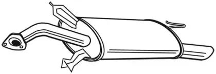 22577 WALKER Глушитель выхлопных газов конечный