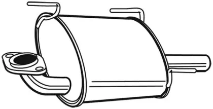 22610 WALKER Глушитель выхлопных газов конечный