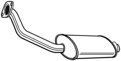 22842 WALKER Предглушитель выхлопных газов