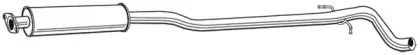 22872 WALKER Средний глушитель выхлопных газов