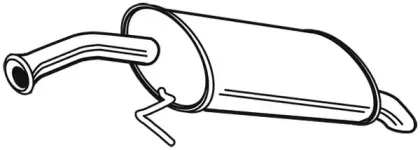 22970 WALKER Глушитель выхлопных газов конечный