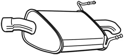 23032 WALKER Глушитель выхлопных газов конечный