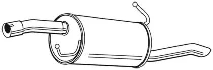 23070 WALKER Глушитель выхлопных газов конечный