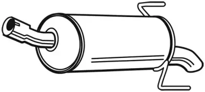 23146 WALKER Глушитель выхлопных газов конечный