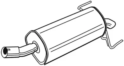 23147 WALKER Глушитель выхлопных газов конечный